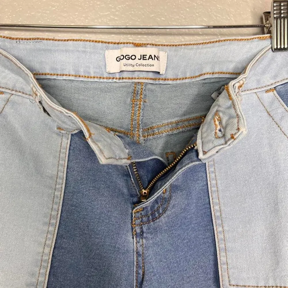 Vintage inspired gogo jeans bluelight blue